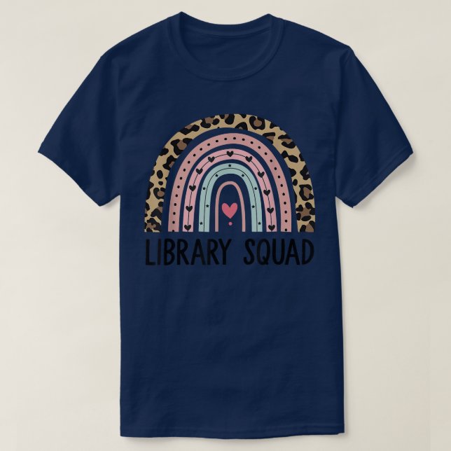 T-shirt Bibliothécaire Bibliothécaire Lecture Étudiant Bo (Design devant)