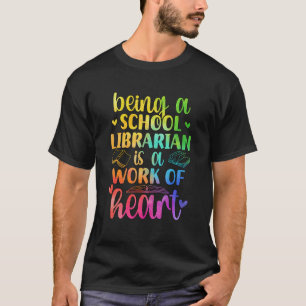 T-shirt Bibliothécaire De L'École Travail Du Travailleur D