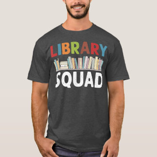 T-shirt Bibliothécaire de l'équipe Bibliothécaire Livre de
