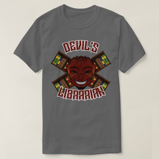T-shirt Bibliothécaire Devils (Design devant)