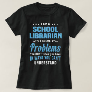 T-shirt Bibliothécaire scolaire