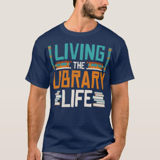 T-shirt Bibliothèque drôle Livre Humour Nerd Lecteur de li
