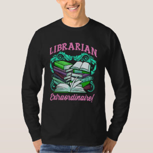 T-shirt Bibliothèque inspirée par le bibliothécaire Biblio