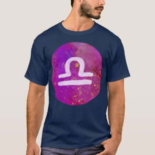 T-shirt Bibliothèque pour femmes Zodiac Horoscope Astrolog