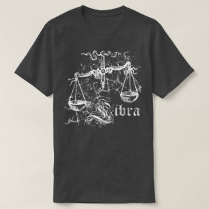 T-shirt Bibliothèque Vintage Zodiac