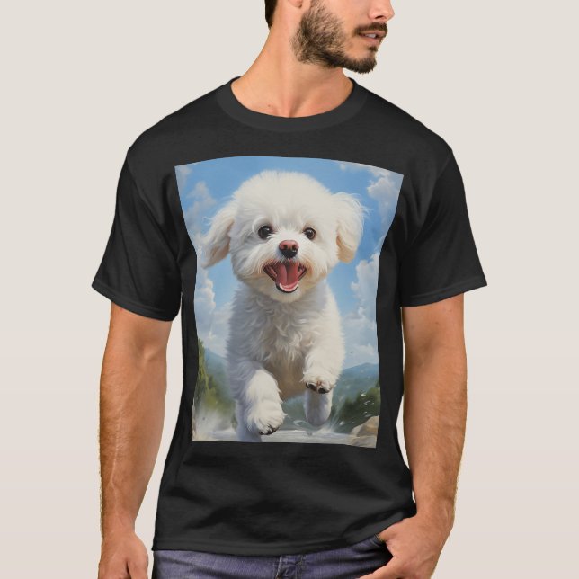 T-shirt Bichon Frise (Devant)