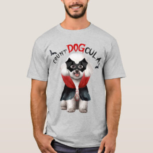 T-shirt Bichon Frise Chien Vampire Chien Drôle Halloween