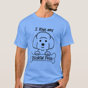 T-shirt BICHON FRISE - Délibérations et citations amusan