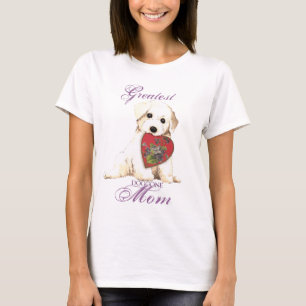 T-shirt Bichon Heart Maman