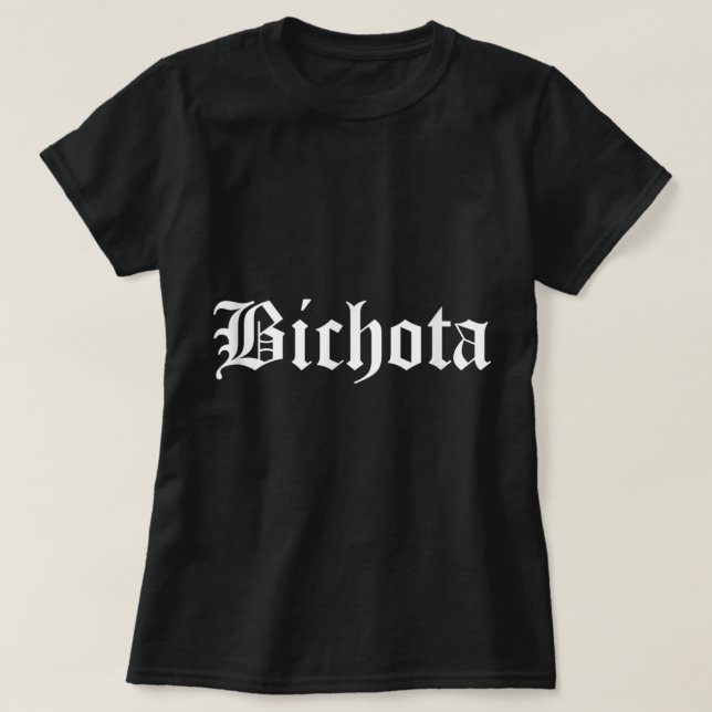 T-shirt Bichota Boss Karol G Reggaeton Music Españo (Design devant)