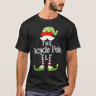 T-shirt Bicycle Polo Elf Group Noël Pajama Party