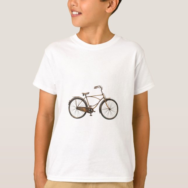 T-shirt Bicycle vintage liberté Tee (Devant)