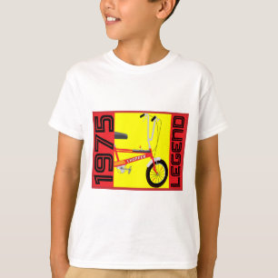 T-shirt Bicyclette classique britannique des années 1970