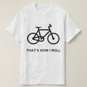 T-shirt Bicyclette drôle
