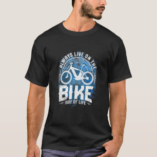 T-shirt Bicyclette électrique dire Motif cyclisme E Bi