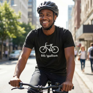 T-shirt Bicyclette simple drôle
