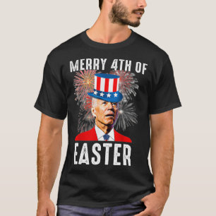 T-shirt Biden Confused Funny Joyeux 4th Of Happy You Know