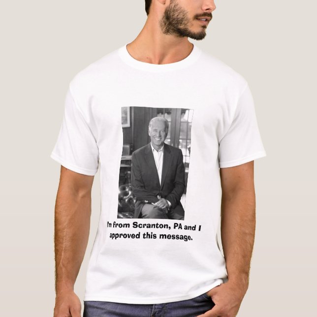 T-shirt Biden de Scranton ! (Devant)