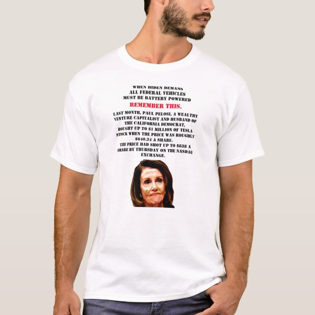 T-shirt BIDEN et PELOSI (Devant)