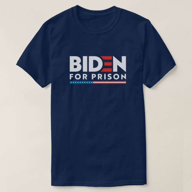 T-shirt Biden pour la prison 2024 (Design devant)