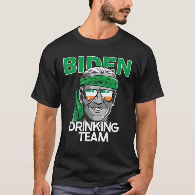 T-shirt Biden St Patrick Day Pour Hommes Femmes Équipe De  (Devant)