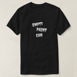 T-shirt Bidon de peinture vide