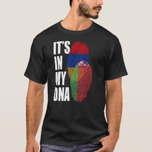 T-shirt Biélorusse Et Arménienne Mélangent L'ADN Patrimoin