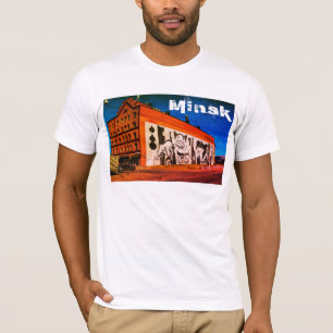 T-shirt Biélorussie Б е л а р у с Minsk Archite