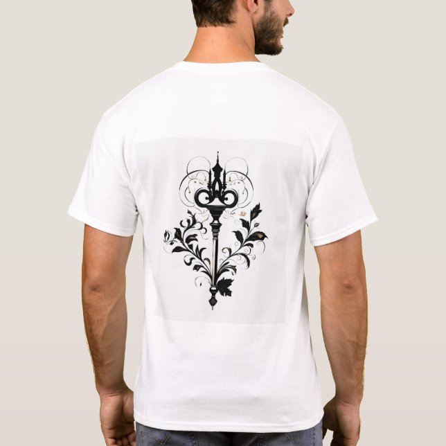 T-shirt bien conçu pour les hommes et les femmes (Dos)