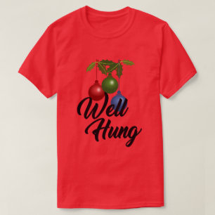 T-SHIRT BIEN FAIRE HONG NOËL ORNAMENT HUMOUR