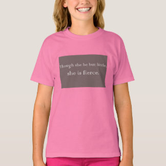T-shirt Bien Qu'Elle Ne Soit Que Petite (Fille)
