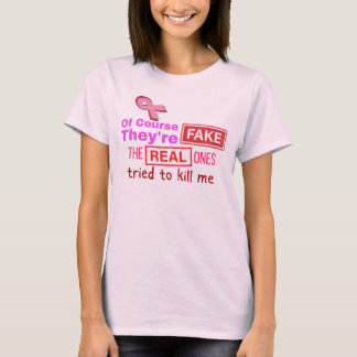 T-shirt Bien sûr qu'ils sont faux, les vrais ont essayé de