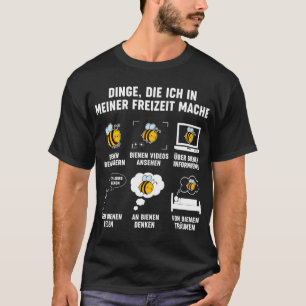 T-shirt Bienen Fan Imker Honig Lustige Biene