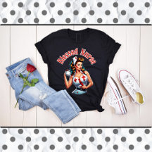Bienheureuse infirmière Pinup