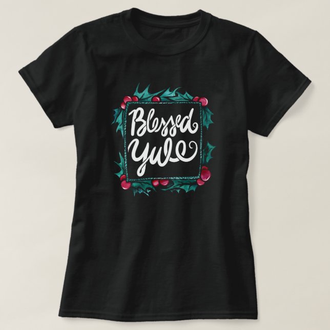 T-shirt Bienheureux Yule (Design devant)