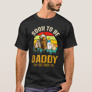 T-shirt Bientôt être papa 2023 Papa sera nouveau papa d'ab
