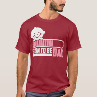 T-shirt Bientôt être papa d'un Baby shower de fille de béb