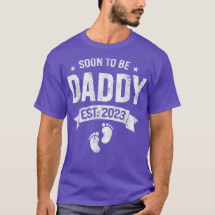T-shirt Bientôt Être Papa Est 2023 Grossesse Faire-part