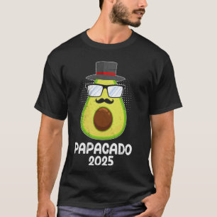 T-shirt Bientôt être Papa PAPACADO 2025 Futur Père Funny A