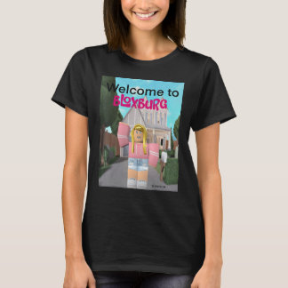 T-shirt Bienvenue à bloxburg girl 1
