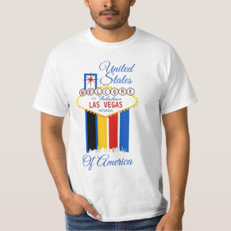 T-shirt Bienvenue à dernier Vegas