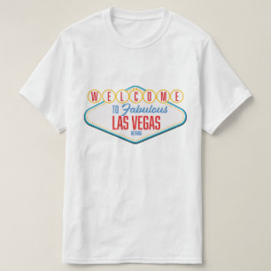 T-shirt Bienvenue à Fabulous las vegas