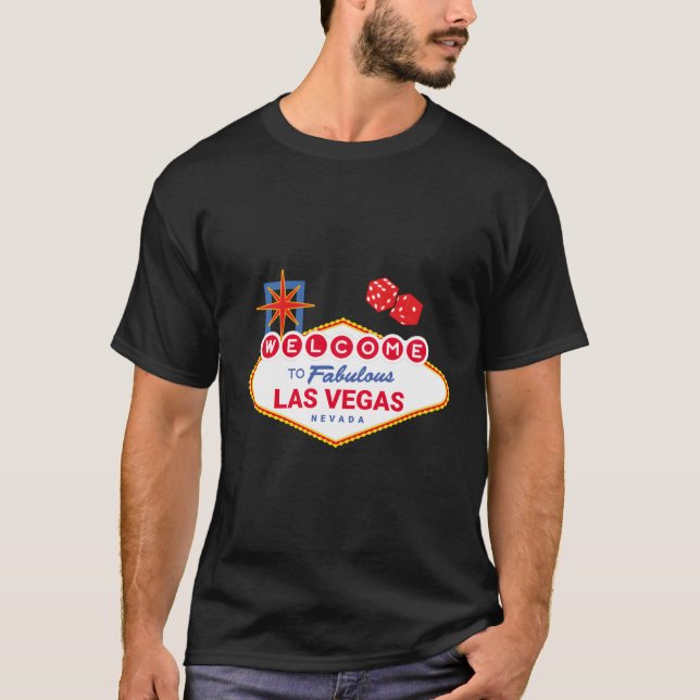 T-shirt Bienvenue À Fabulous Las Vegas Vegas Vegas Trip La (Devant)