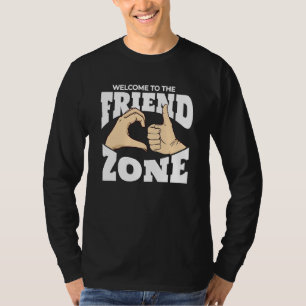 T-shirt Bienvenue À Friend Zone Hand Gestures Friendzon