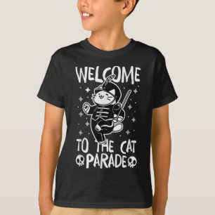 T-shirt Bienvenue À La Parade Des Chats
