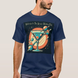T-shirt Bienvenue À L'Âge Spatiale Atomic Martini Club