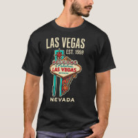 Bienvenue à Las Vegas Vintage Roadside Americana R