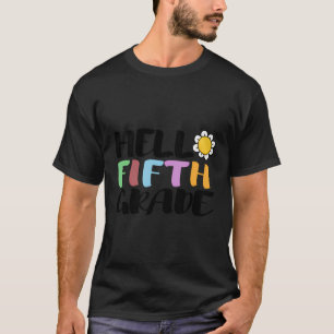 T-shirt Bienvenue À L'Aventure De Cinquième Année