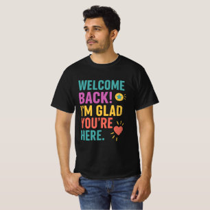T-shirt Bienvenue À L'École, Cadeau Appréciation De L'Ense