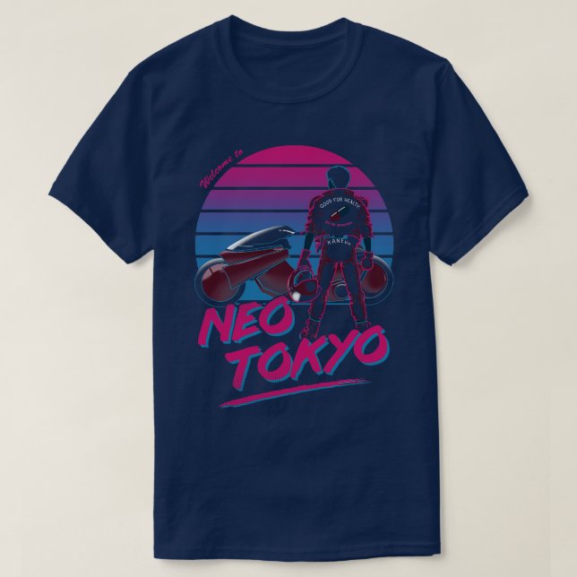 T-shirt Bienvenue à Neo Tokyo (Design devant)